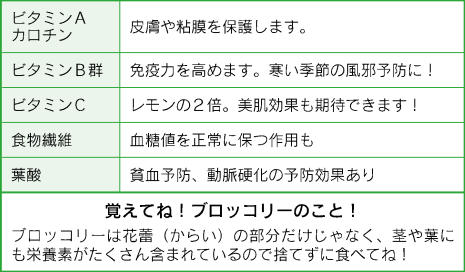 粕屋町特産ブロッコリー